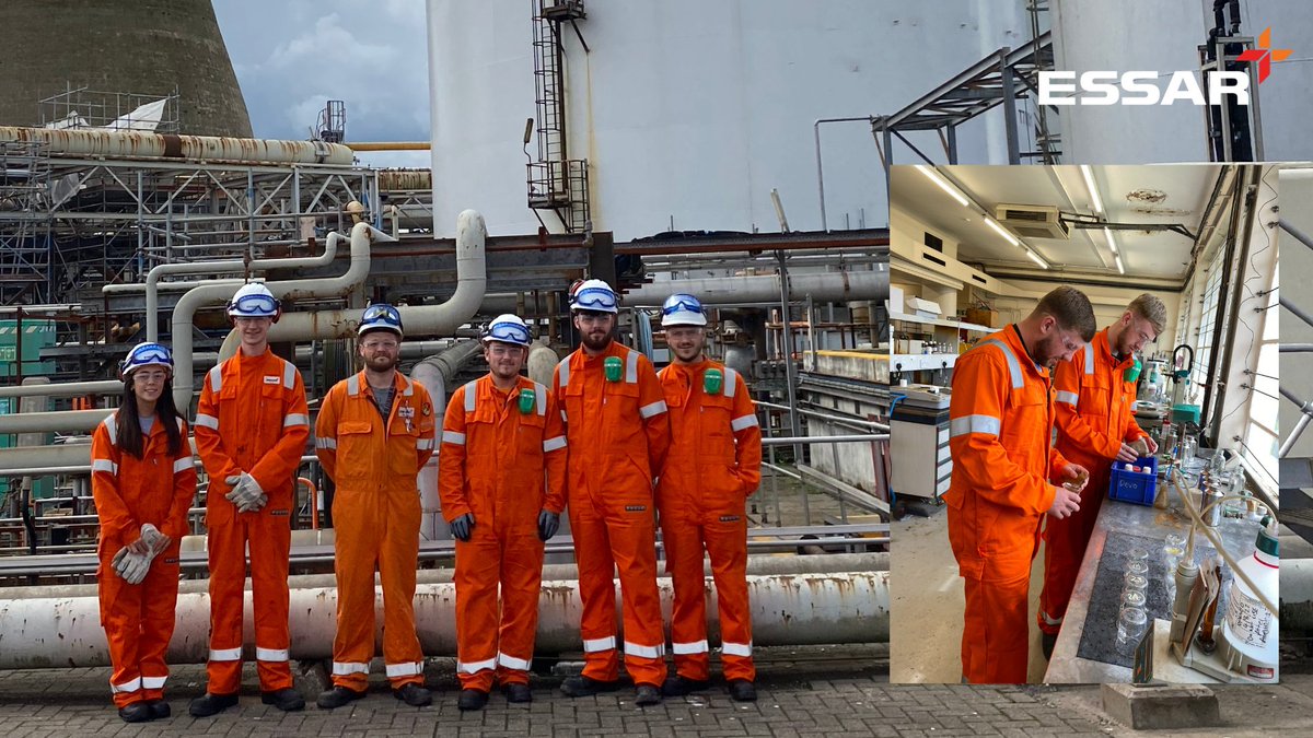 EETFuels's tweet photo. At Essar UK we have over 1500 highly skilled employees, committed to delivering the energy transition.  We are also very proud of our coveted apprentice and graduate programmes, which continue to develop a leading edge skills base.

We are at the heart of HyNet, the UK’s leading industrial decarbonisation cluster and are committed to becoming the UK’s first low carbon refinery, investing $1bn over the next five years to lower emissions by decarbonising production processes.  

#decarbonisation #apprenticeship #HyNet #graduates #leadingedgeskills #energytransition #EET