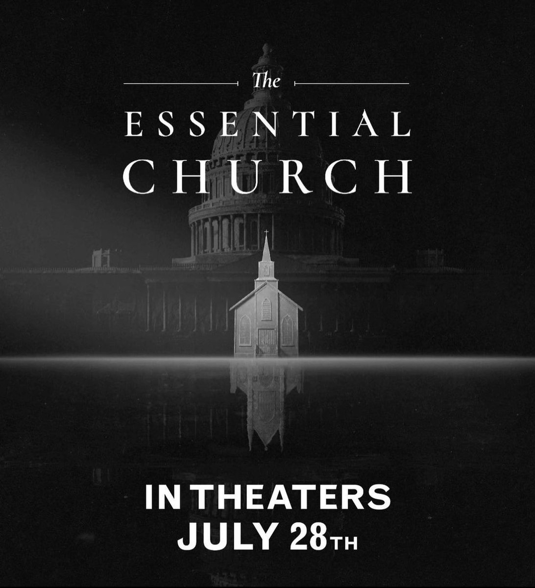 G3Conference's tweet photo. Today is the day! We are excited about The Essential Church film released in theaters. Plan to go and support this project.
Jesus is the Head of His Church—not the government.
Tickets: https://t.co/cpT52Vou9G
#fightforthetruth #essentialchurchmovie #theessentialchurch https://t.co/E0wINVZ5DK