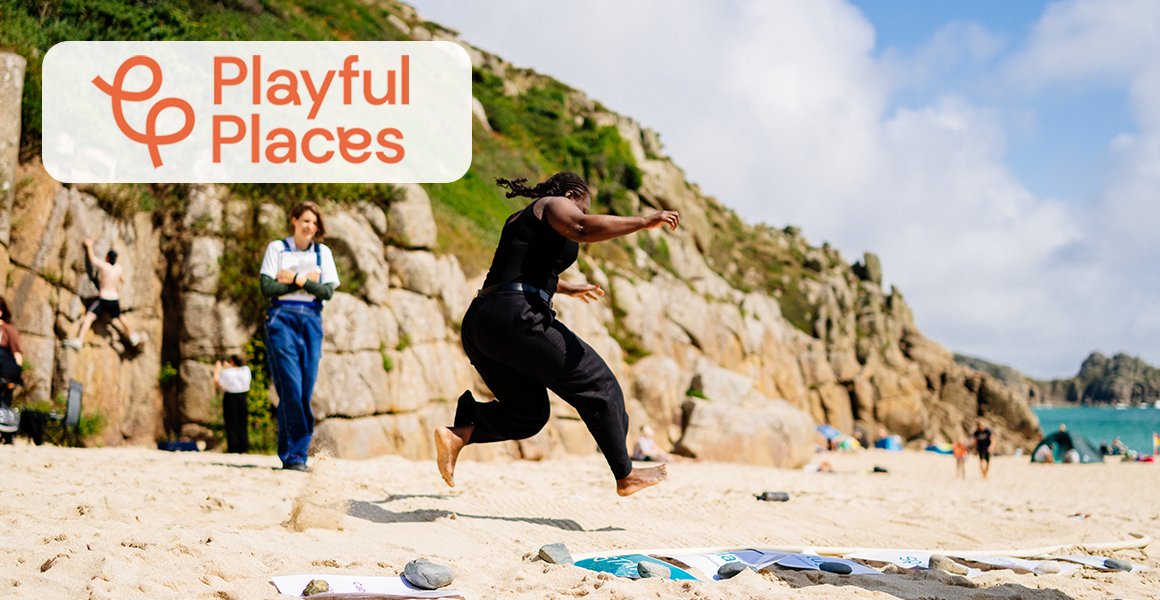 Come and join us for a pop–up mini Beach Olympics, next Monday 31 July - just for fun! Take our long jump, code and throwing challenges, and have a go at designing your own games... Find us on Porthcurno Beach between 12:00 - 14:00 with @LottieDerry from Playful Places.