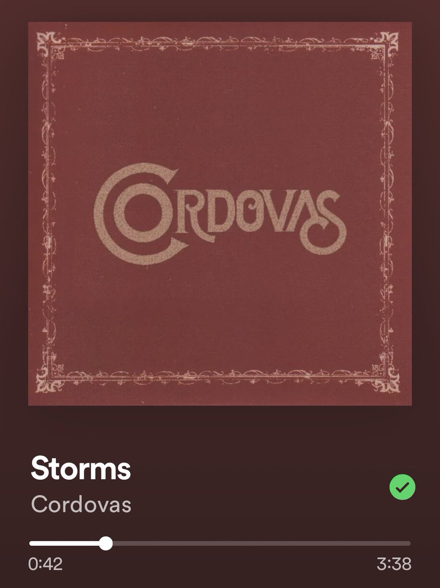 Put on some <a href="/CORDOVASBAND/">Cordovas</a> and fucking smile this morning🔥