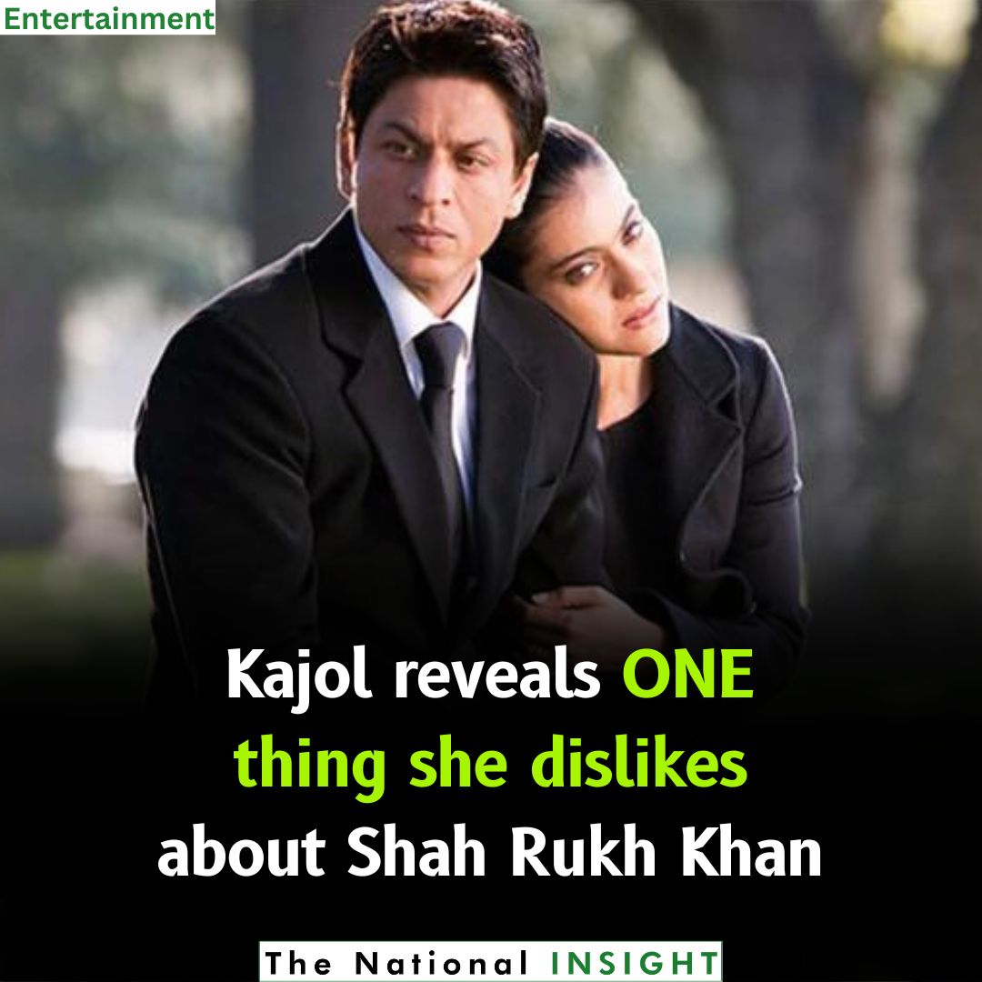 InsightThe64295's tweet photo. Speaking to Mashable India, #Kajol reflected on her long friendship with the Bollywood actor, revealing that there is after all one thing she doesn’t like about the actor: his ability to memorise the entire script, even everyone else’s lines on set!⁠ https://t.co/VM09h8At37
