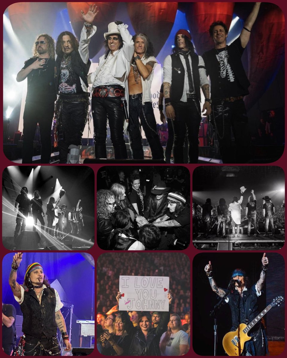 Victori56696544's tweet photo. Sending Love and Prayers to the Best Band Ever On The Final 3 Shows In The U.S๐ฆ
We Love You #JohnnyDepp!We Love The #HollywoodVampires
#RISE @hollywoodvamps
#HollywoodVampiresTour2023 #BadAssBand https://t.co/h05L7WRMI9