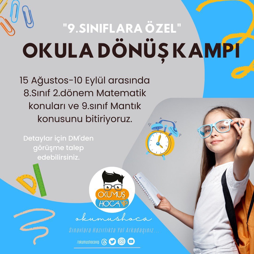 okumushoca's tweet photo. İyi bir başlangıç, sağlam bir hazırbulunuşlukla mümkündür.

Detaylı bilgi için burdan ya da Instagram okumushocaofficial hesabımızdan bize ulaşabilirsiniz. https://t.co/3qr6QDsp2n
