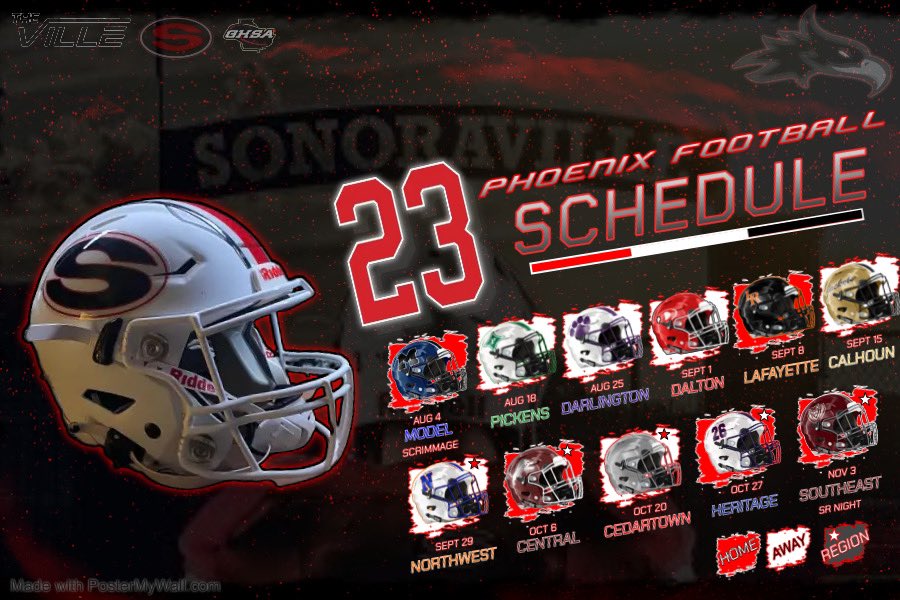 #PhoenixNation it’s officially one week away from kickoff of the 23’ season! #RiseUp #WEme🔥