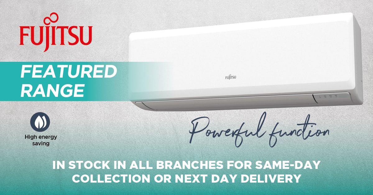 ⭐ Another range in our lineup of #AirCon units, the @fujitsu_ac Economy Range... ⭐

✔️ Available in 2.5kW, 3.5kW, 5kW &amp; 7kW
✔️ Compact design
✔️ Powerful operation

Ready for same-day collection or next-day delivery in ALL branches 👉eu1.hubs.ly/H04L5h20