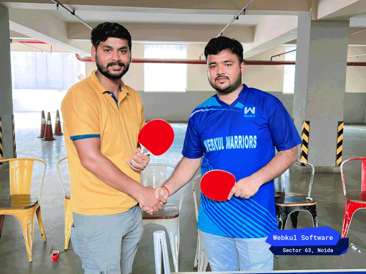 webkul's tweet photo. What a smashing success #Webkul Table Tennis Tournament was! 🎉🏓 The intense battles, the incredible shots, and the unwavering sportsmanship made it an unforgettable event. 🤩💪

Congratulations to all the participants for putting up an amazing show🏅🏓

#TableTennis https://t.co/zzDB5odnHi