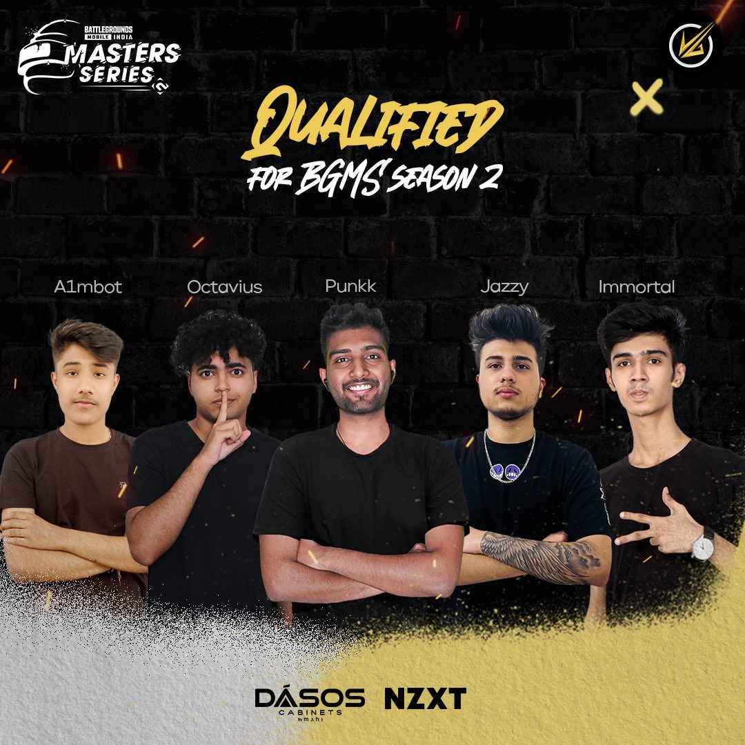 officialvlt's tweet photo. We qualify for BGMS season 2. We thank all ours fans for there constant support to our BGMI team. Do keep supporting us. 

#feelthevelocity #bgmi #bgms https://t.co/Yjz9BMx2cA