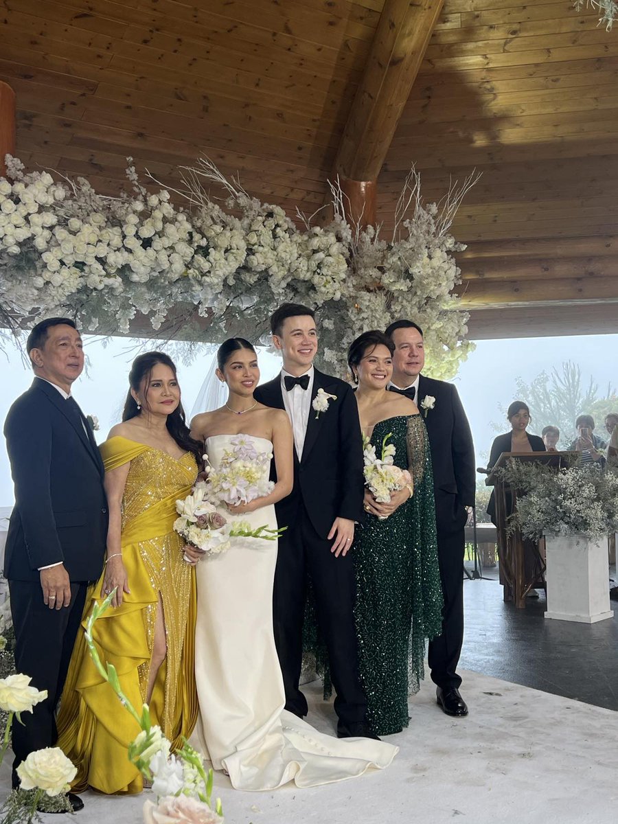 Congratulations 👰🤵💍🤍 
Juan Carlos &amp; Nicomaine Dei Atayde ✨ 

<a href="/mainedcm/">Maine Mendoza</a> <a href="/AtaydeArjo/">Arjo Atayde</a>
#MaineMendoza #ArjoAtayde  
#ArMaine 

#AtaydeMendoza #ArjosMaineEvent