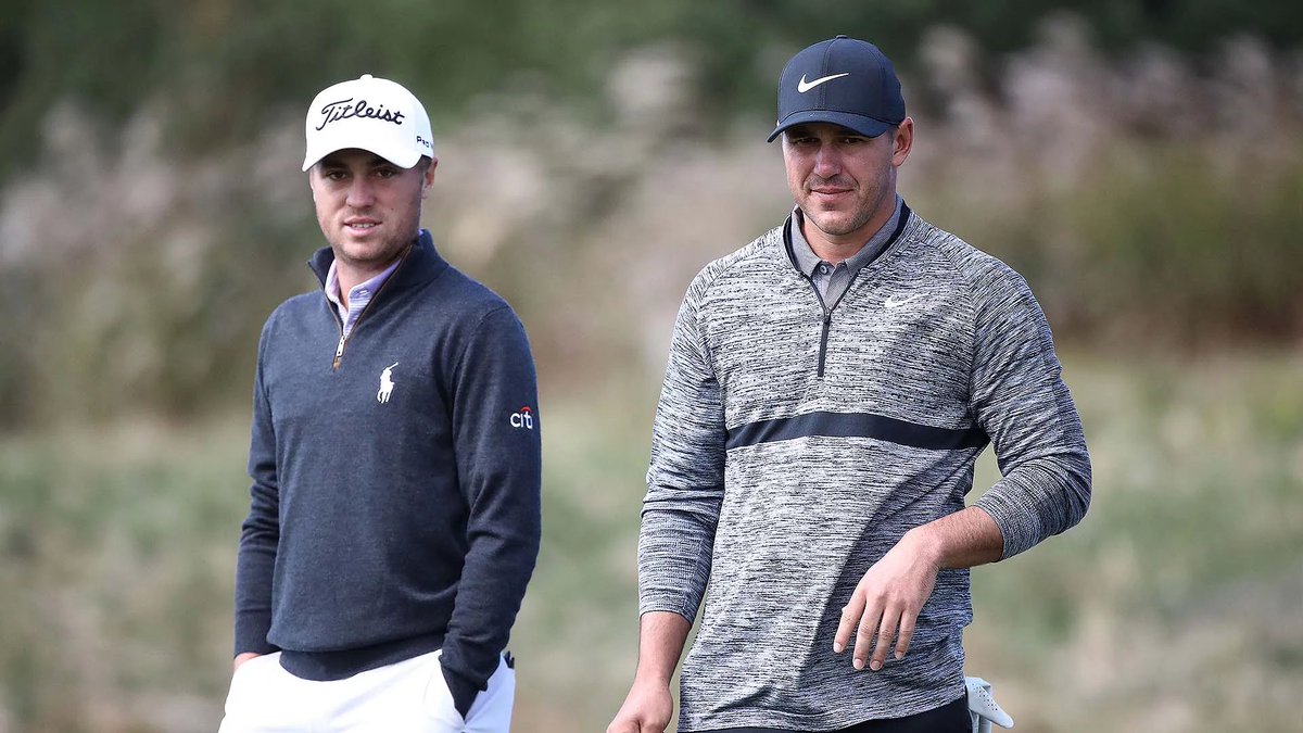 PGATUOR's tweet photo. Brooks Koepka was asked if he thought Justin Thomas would make the Ryder Cup team.

Koepka said “The only way JT goes to the Ryder Cup is if he buys a ticket.” https://t.co/liIYNBkobT