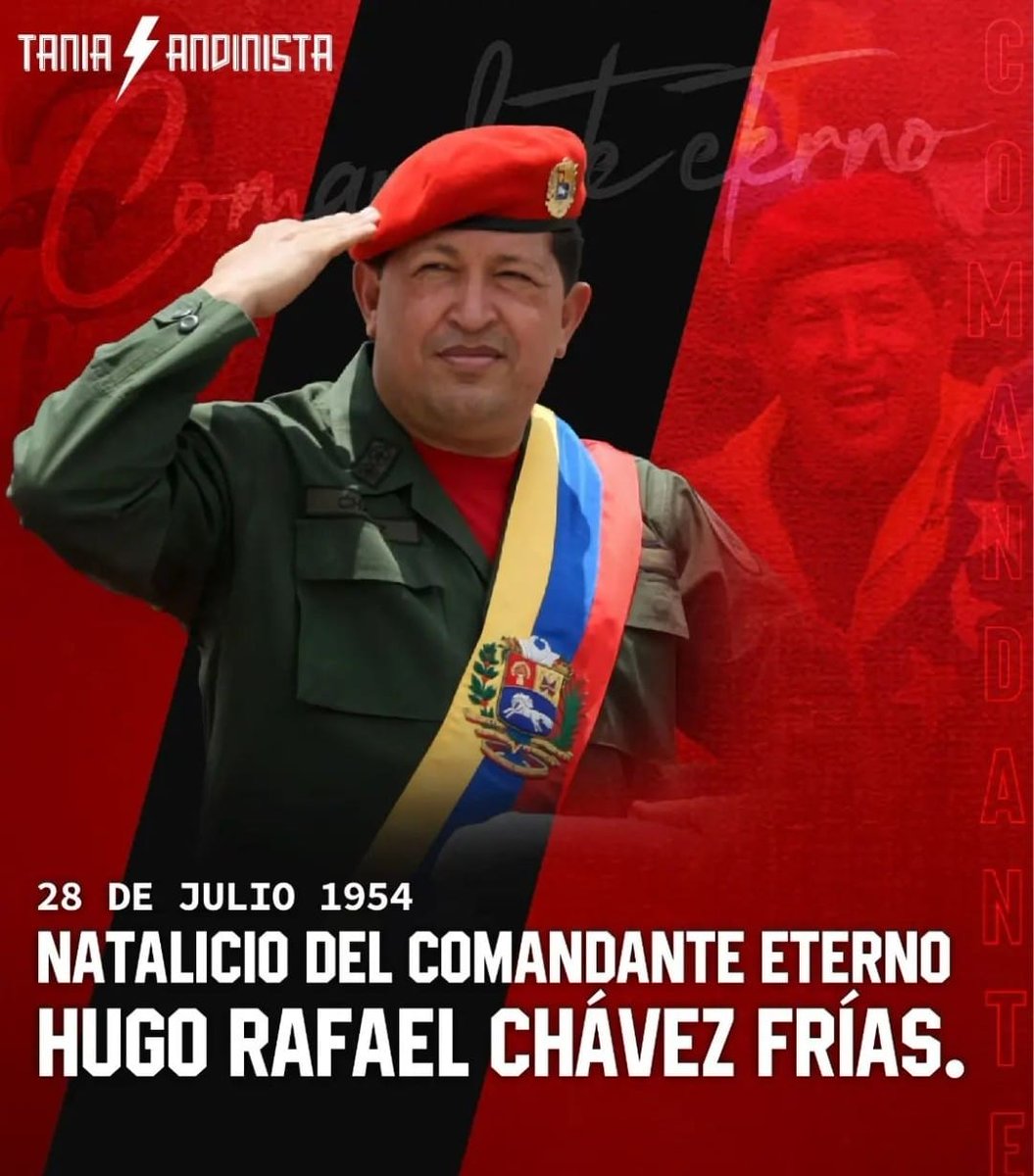 ¡Feliz Cumpleaños Comandante Eterno, Hugo Chávez!