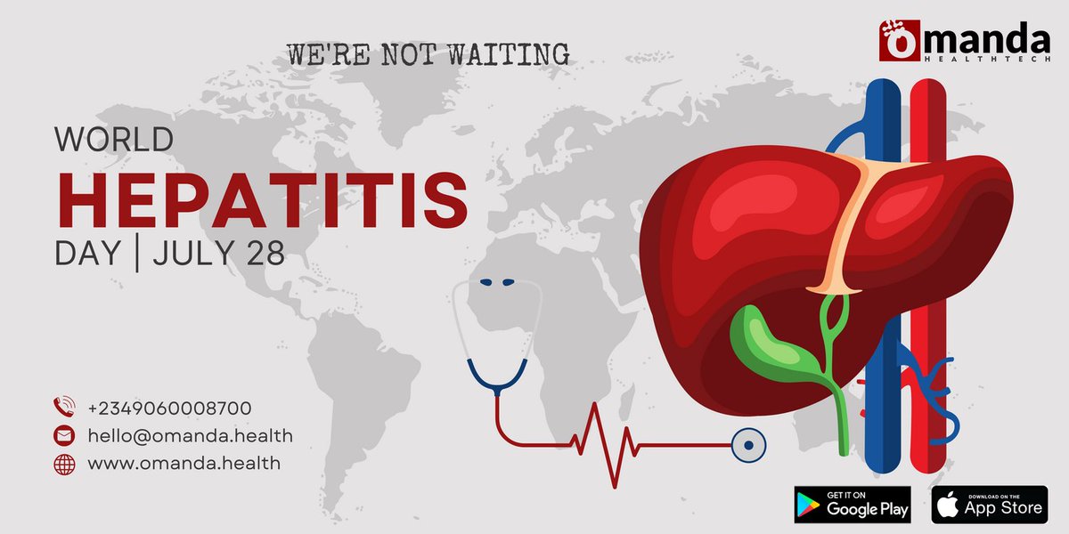 omandahealth's tweet photo. World Hepatitis Day is a global campaign to raise awareness of viral hepatitis; an inflammation of the liver. Get tested on schedule with the Omanda HealthTech App Diagnostic Market Place.
#WorldHepatitisDay #onelife #oneliver #hepatitis #omandahealthtech #omandahealthtechapp https://t.co/BGPYUj3YzC