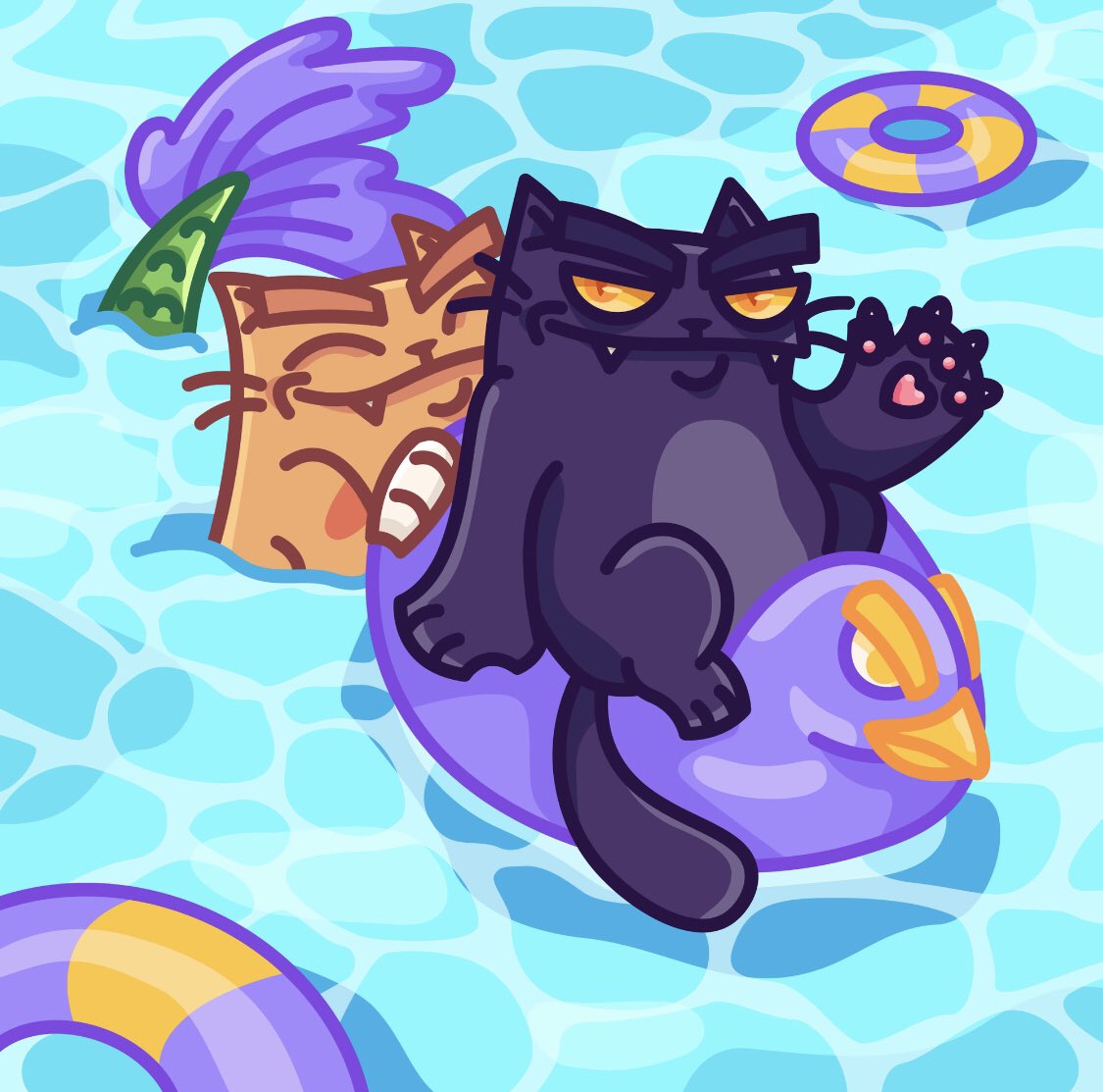 Happy Friday #NFTCommunity !

Monthly airdrop of July was successfully sent to our holders ! Thank you for being with us, much love to you !💜

We also want to inform everyone that the new drop is very soon on August 4 ! So put your reminders not to miss !🐾

#NFTs #PolygonNFT