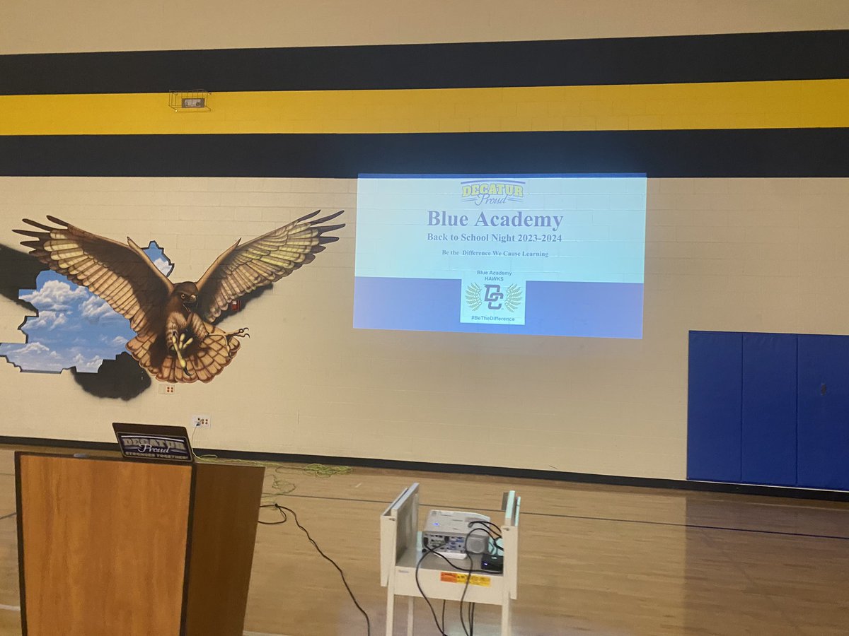 CoachAcAllen's tweet photo. We had an amazing @DELCBlue Back to School Night! Amazing turnout, amazing kids, amazing families, AMAZING staff! We can't wait to see our kids on Monday! #bethedifference #wecauselearning https://t.co/QcSG0Bgtmu
