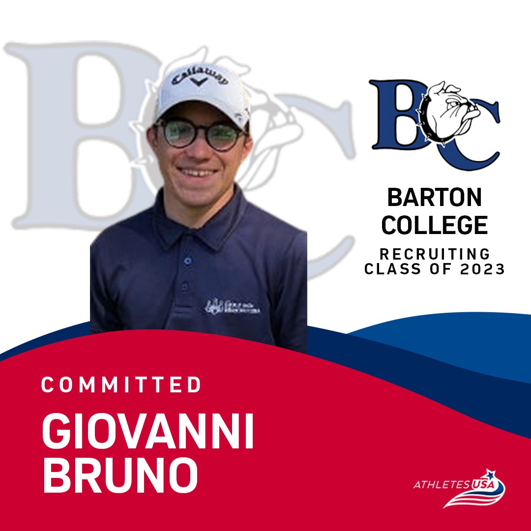 ongrats to Giovanni Bruno on his commitment to Barton College, North Carolina in the NCAA D2 ⛳🎓🇺🇸✍ He will join the program in the Fall 2023 💪

Check out his recruiting profile: https://athletesusa... instagram.com/p/CvPhLixtSGL/