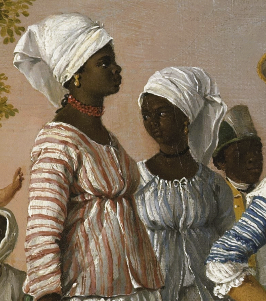 Cubah Cornwallis was a formerly enslaved nurse in Jamaica. She was revered for her medical prowess &amp; treated patients like Horatio Nelson in 1790 &amp; England's King William IV (the queen sent her a dress in gratitude). This  is not her portrait but rather an image from the period.