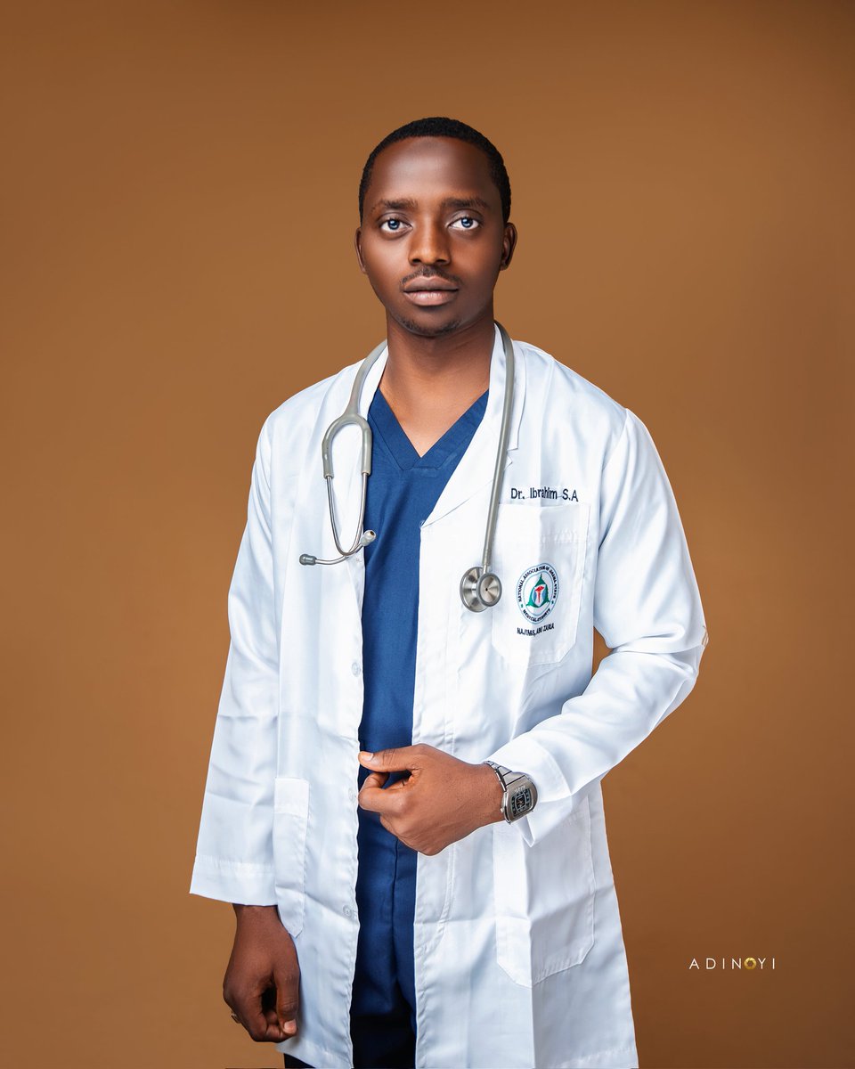 Bafpaa's tweet photo. It's official, thanks to Allah. Reintroducing Dr. Ibrahim Suleiman Abubakar (MBBS, ABU Zaria) https://t.co/A5s0BPMoXJ