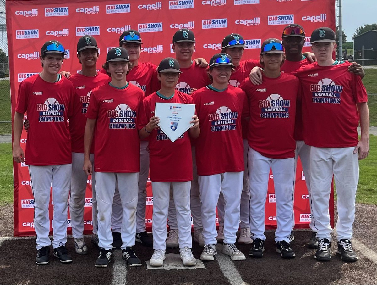 Ben_Warren18's tweet image. Pro Skills 16U champions at The Big Show 16U tournament this week.  Team went 5-0 this week!  We never gave up and kept fighting to come from behind and win in the championship!  So proud to play with these guys!  @PSbaseball44 @CoachWaz_