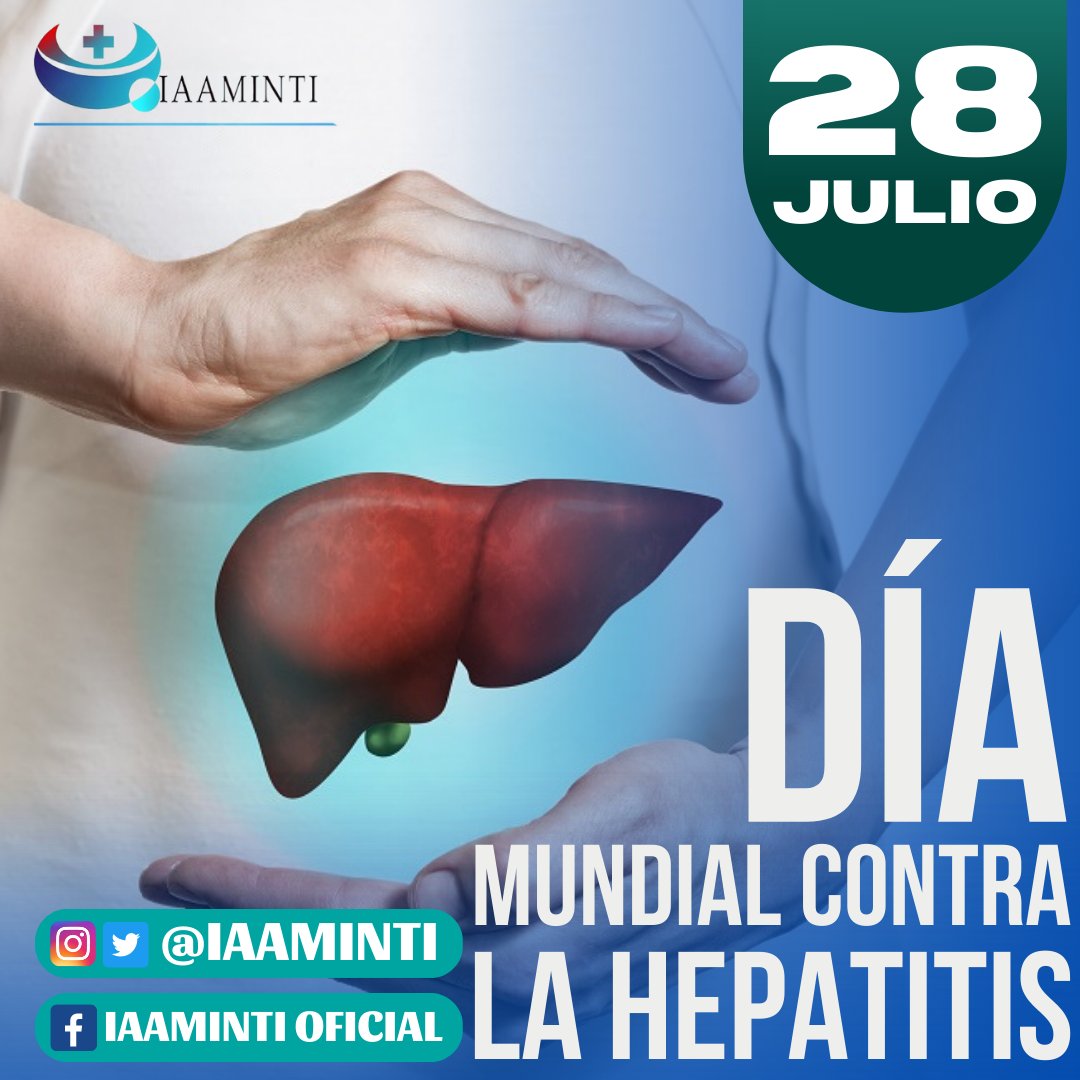 #Efemérides | El Día Mundial contra la Hepatitis se celebra cada año el 28 de julio para concienciar sobre las hepatitis víricas, que inflaman el hígado y causan enfermedades hepáticas graves y cáncer de hígado.

🫂 ¡Tu salud nos importa! 

#Iaaminti #Salud #Tinaquillo