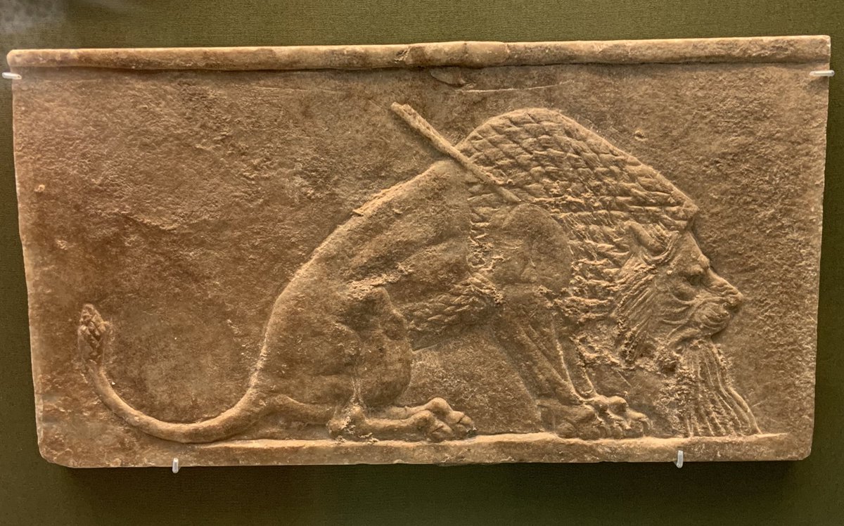 BaxterLeChat's tweet photo. The guy who brings my food went to @britishmuseum and took a picture for me. According to him, the ‚cat‘ on the picture looks just like me after I ate too much. He is such a funny man. #notfunny https://t.co/OOuZnotEVp
