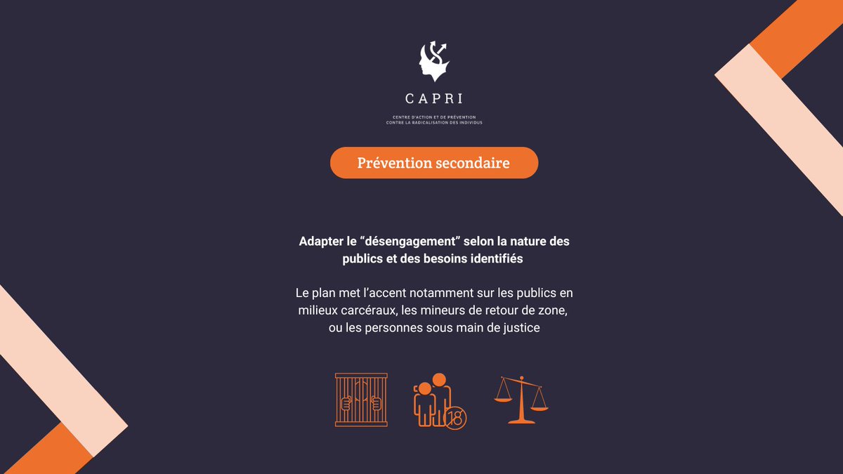 👉 En plus de la #prévention primaire, le CAPRI accompagne également des publics déjà engagés dans le processus de #radicalisation pour les aider à en sortir ! 

Plus d’infos sur nos actions sur radicalisation.fr.  

@ARSNouvelleAquitaine <a href="/PrefAquitaine33/">Préfet Nouvelle-Aquitaine et Gironde</a> <a href="/Prefet79/">Préfet des Deux-Sèvres</a>