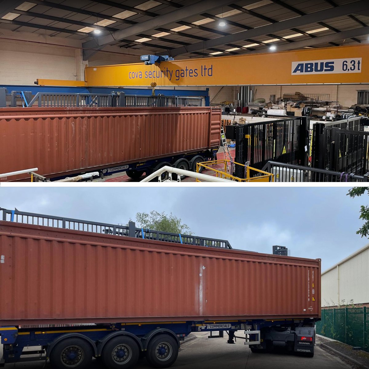 CovaSecurityUK's tweet image. More gates on route to Islamabad, Pakistan today!

#PerimeterSecurity #ExportingIsGreat #TeamCova #UKManufacturing