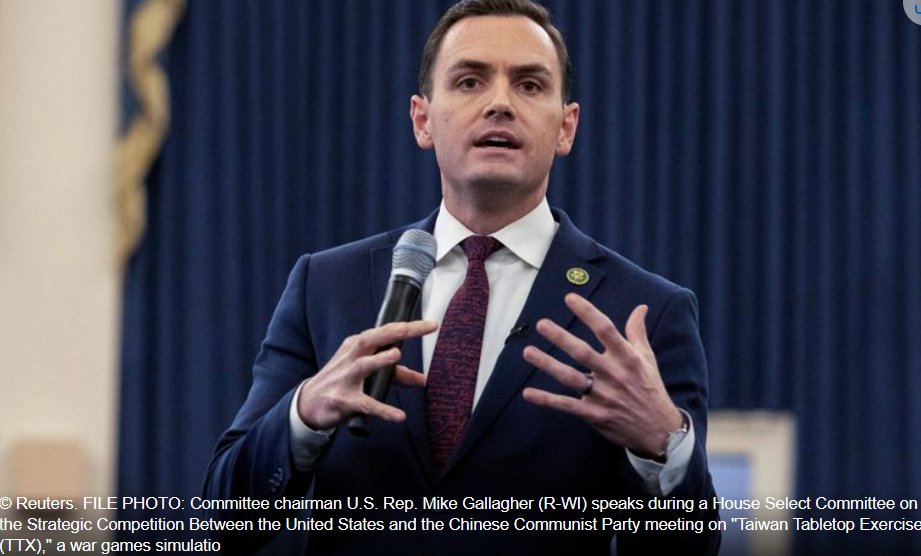 nzdOne's tweet photo. Two U.S. lawmakers who head a committee focused on China on Friday urged the Biden administration to tighten export restrictions on artificial intelligence chips in the wake of industry lobbying to leave the rules unchanged. #AI #Chips #exportrestriction #China https://t.co/ji8IO3tQ7C
