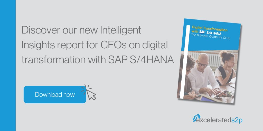 Learn how the SAP Business Network delivers organizations a more transparent, resilient and sustainable supply chain by downloading our free report, 'Intelligent Insights: Collaboration is Key' here: go.excelerateds2p.com/l/879142/2023-… 

#excelerateds2p #sapbusinessnetwork
