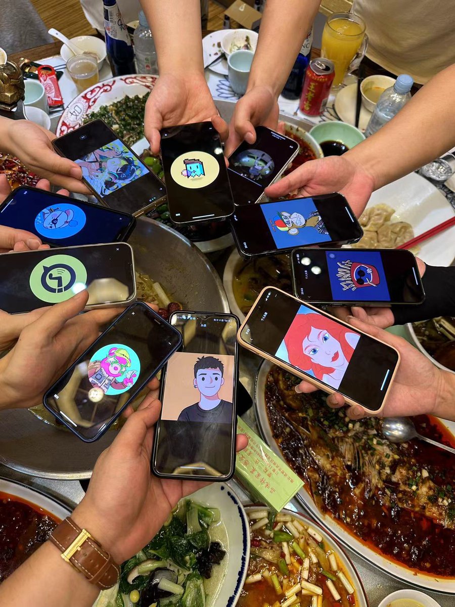 sanyi_eth_'s tweet photo. 聚会了🤣 https://t.co/F278W0jhcQ