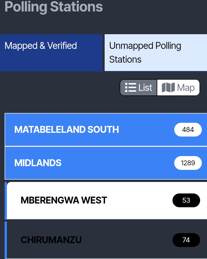#RETWEEETMEPLEASE @freemanchari all of our polling stations are mapped let's mobilize the adoption of these 74 polling stations. Some are partially funded @PacheduZW. #ProtectRuralVote #OperationSupportKumushaKwako Vana Vechirumanzu hero basa