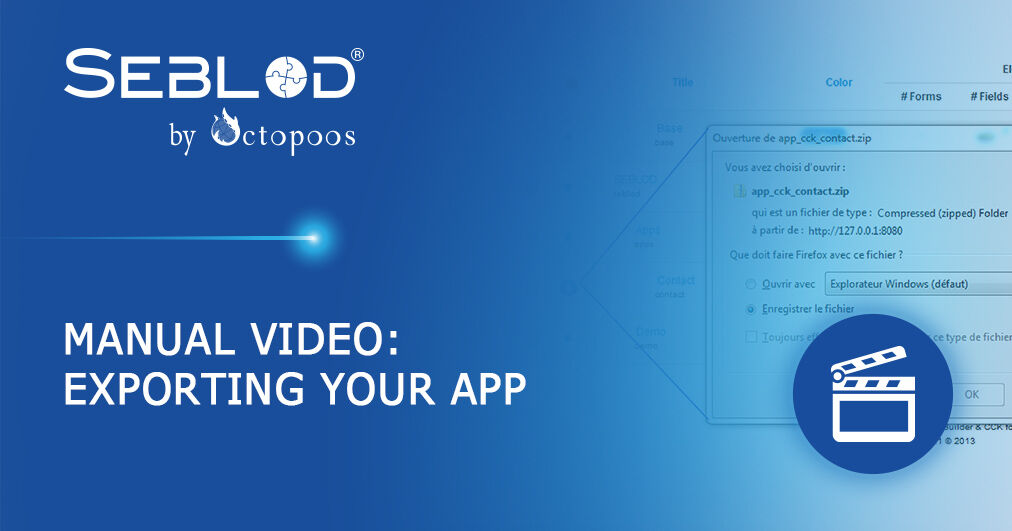 seblod's tweet photo. Watch "Exporting your App" manual video to help you https://t.co/Og7yGWkdZY and discover the amazing #SEBLOD documentation. #apps #applications  #cck #cms #digital #joomla #manualvideo #web #webdev https://t.co/6Fc5OUOCdB