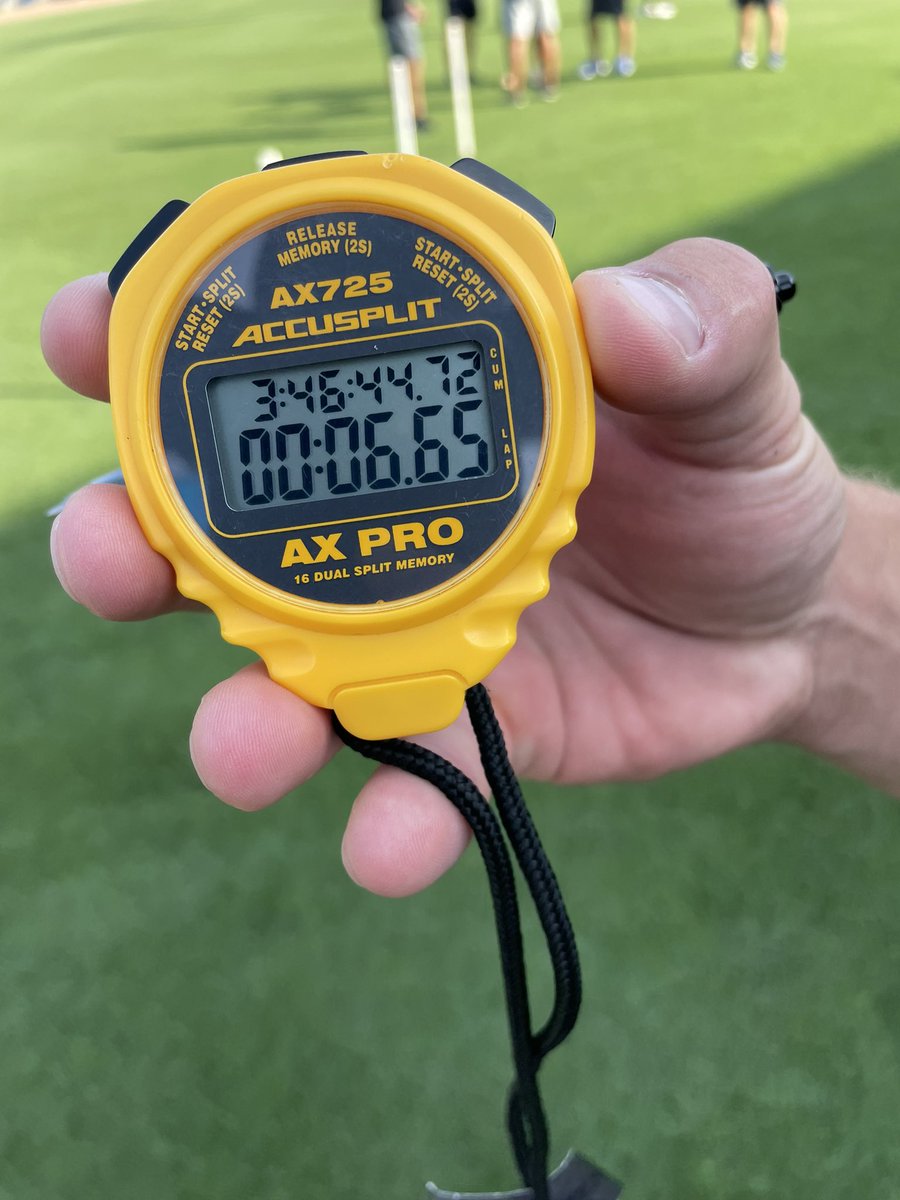 OwnYourExposure's tweet photo. Joshua Vinson is our top runner with a 6.65 | @JoshVinson11 https://t.co/bMAro5r9Az