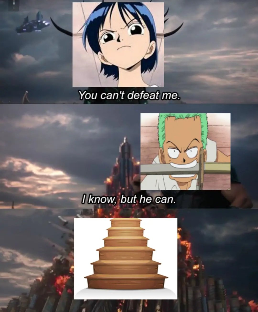 One Piece Memes on X: “Anime : One Piece Down D. Stairs https://t