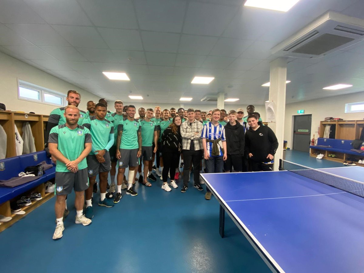 swfc's tweet photo. It was a pleasure to welcome more young supporters, who attended our junior forum earlier this month, to the club today..

The chairman gave the youngsters a special tour, starting at the training ground this morning where Xisco and the boys were preparing for Luton!

We hope you all enjoyed the day! #swfc