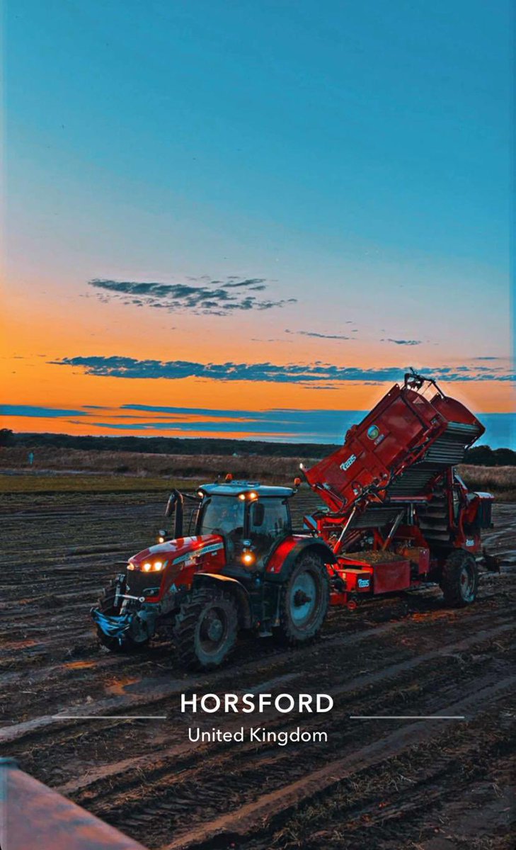 Our last lift of the Norfolk new season 🥕 before we move on! Thanks to Mike for the picture 👨🏻‍🌾 🚜 🥕