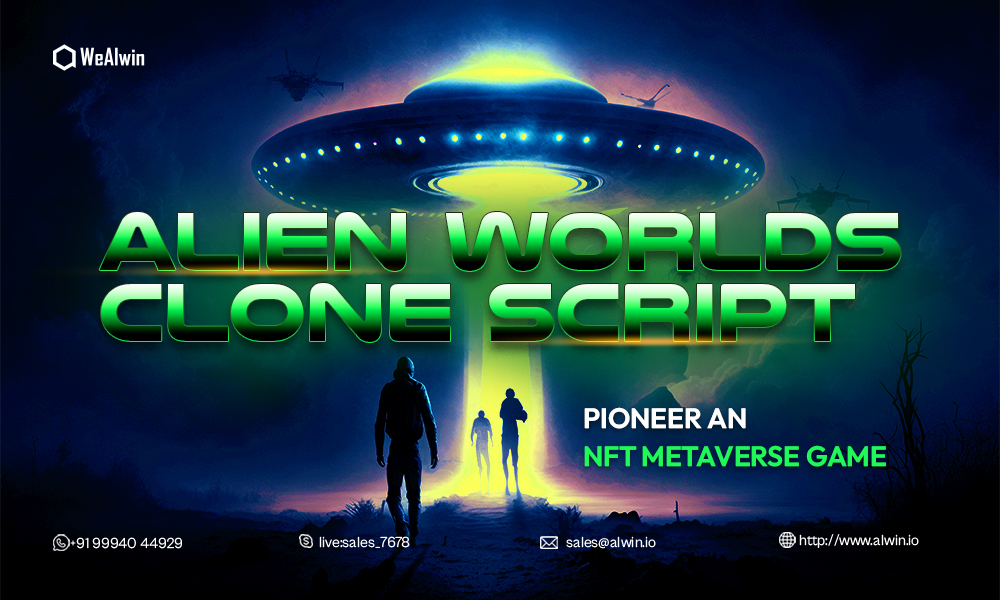 Step into a new dimension with Alien Worlds Clone: the entrance to an epic NFT Metaverse adventure!

Join the gaming revolution and make an impact in the ultimate blockchain-powered universe!'

Check out this - alwin.io/alien-worlds-c…

#wealwin #nftmarketplace #metaversenft