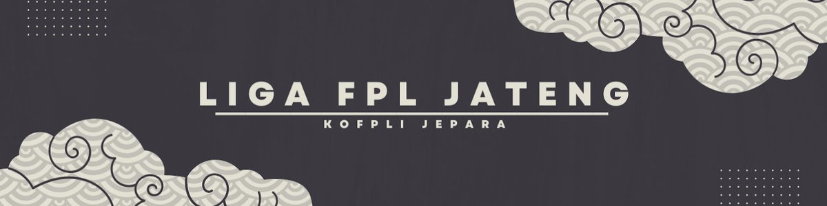 KoFPLIJepara's tweet photo. KoFPLI Regional Jepara Mempersembahkan.
Liga FPL Jateng, 
Dengan Hadiah yang nggak terlalu banyak tapi insyaallah berkah:
Juara 1. 150K
Juara 2. 50K
Juara 3. 25K
Hadiah bisa bertambah seiring berjalannya liga kalau dapat sponsor baru. https://t.co/P6Ihdxupym