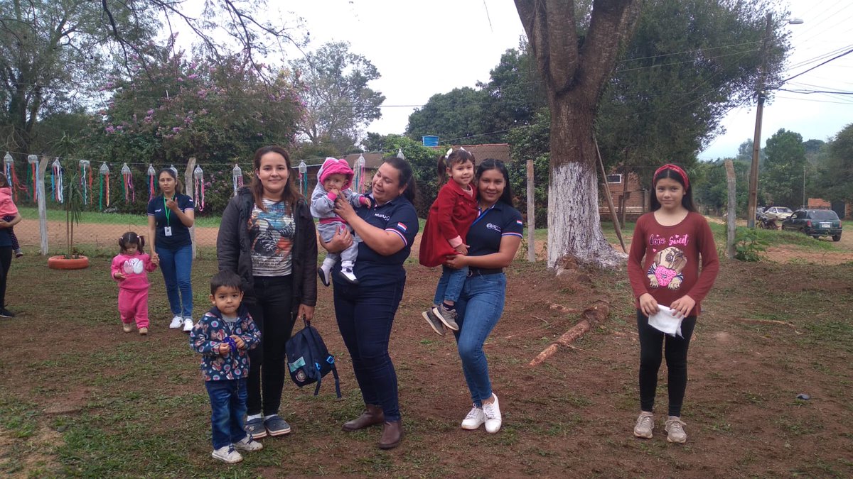 MINNAParaguay's tweet photo. Se inicia el acto de inauguración del Espacio de Desarrollo Infantil-EDI Kunu'u 17, en la ciudad de San Juan Nepomuceno. Se encuentran presentes la ministra Teresa Martínez, el gobernador electo de Caazapá Cristhian Acosta, el intendente, Derlis Molinas, entre otros invitados. https://t.co/PcEwQE6Fx1