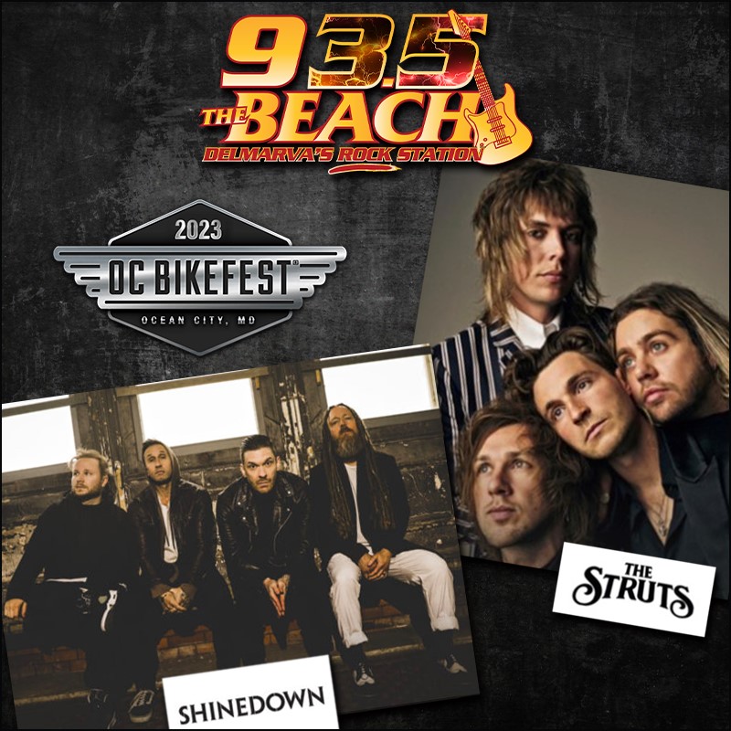 935thebeach's tweet photo. Got your tickets yet for our 35th Anniversary party with Shinedown &amp; The Struts at OC BikeFest?  Head to Ticket Town and enter to win a pair of passes at https://t.co/0jHwuoTdJc https://t.co/w2QlJWhWX4