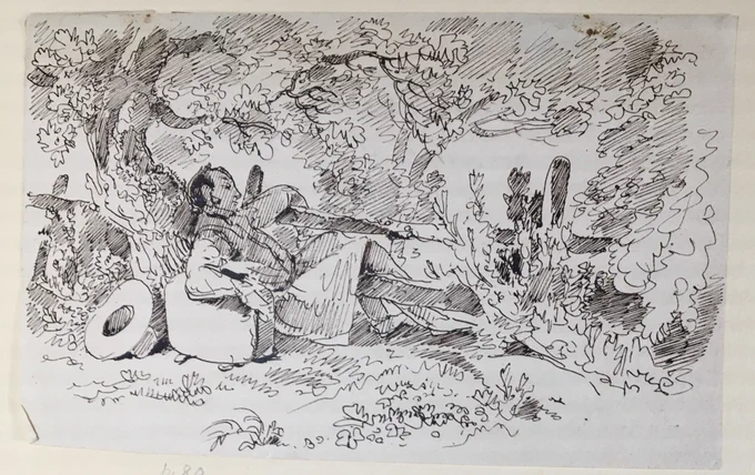 Actual Rodolphe Töpffer's original art… 