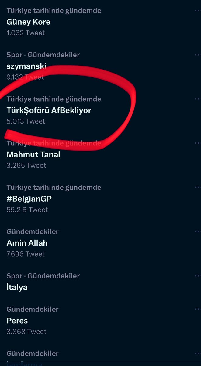 Arkadaşlar tam olarak gündemdeyiz çok iyi yaa mükemmel görmeyen duymayan kalmasın TürkŞoförü AfBekliyor