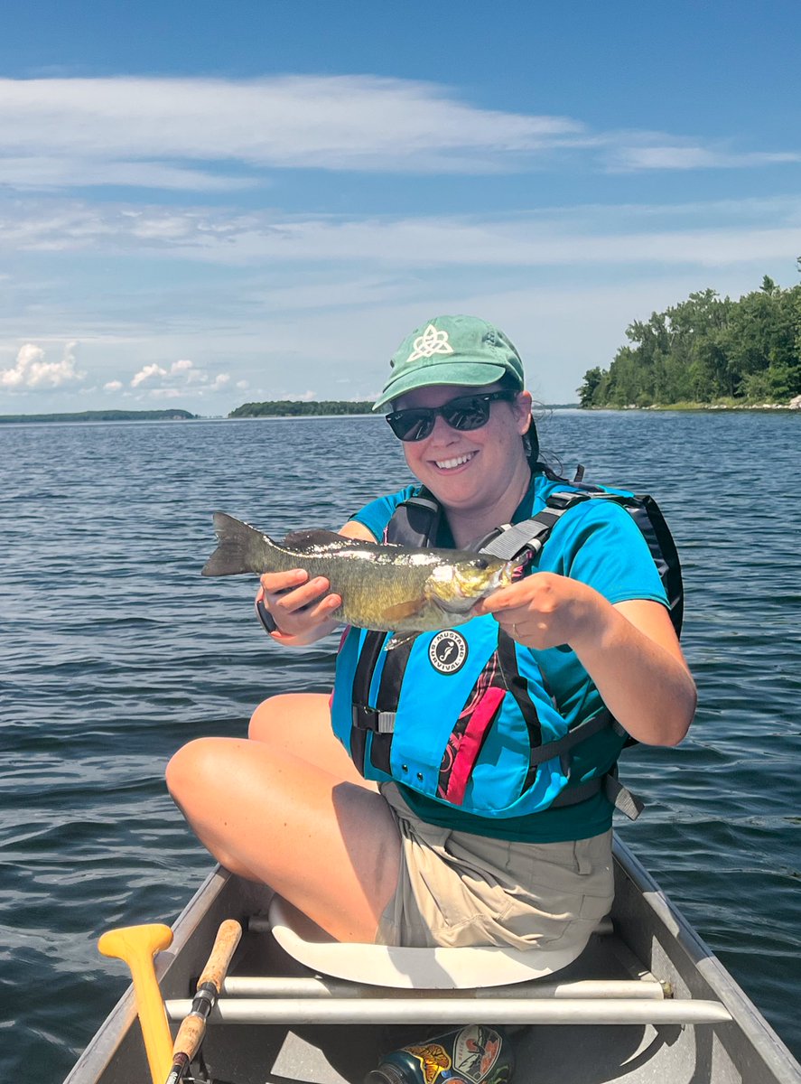 Had a great time bass fishing during our canoe camping trip to Burton Island, Lake Champlain. Not pictured: the bass that, as I was trying to net it, jumped up and smacked me in the face, shook off the hook, and swam away cackling.