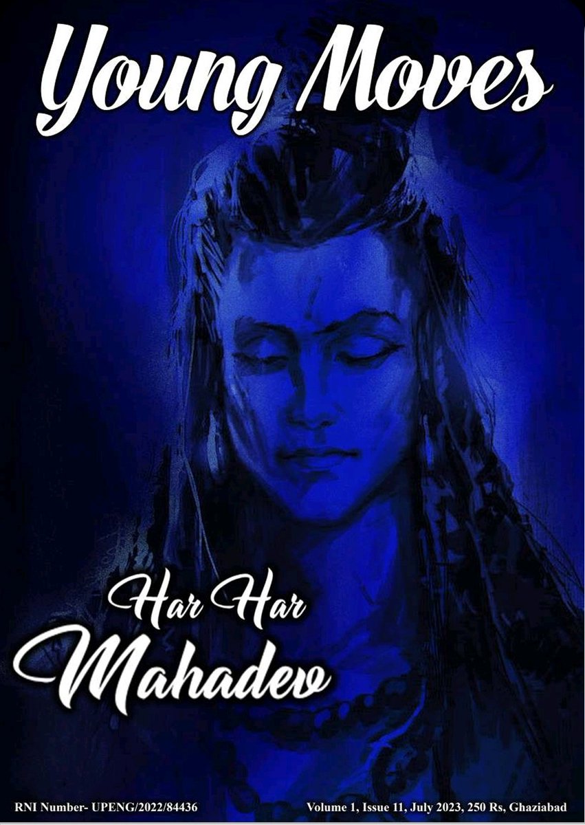 IndiaThinkForum's tweet photo. Young Moves - Issue 11 
Shiv &amp; Saavan 🔱🌿🕉️
Science &amp; Spirituality ✨🚩💫

https://t.co/wNmqx8jGWu

#YoungMovesMagazine #Hindu #Shiv #savan #HarHarMahadev #hinduism #sanatan #science https://t.co/N3WXqBnMfy