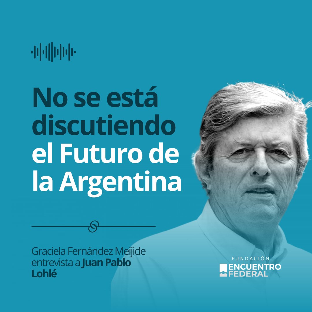FundEncFederal's tweet photo. 📻Compartimos un extracto de la entrevista de Graciela Fernández Meijide a @jplohle, ex-embajador de Argentina ante la OEA, España y Brasil, y miembro del consejo académico de Relaciones Exteriores de la Fundación Encuentro Federal.

🔗https://t.co/kdeKyK5LQp https://t.co/XVqnb9WHgA