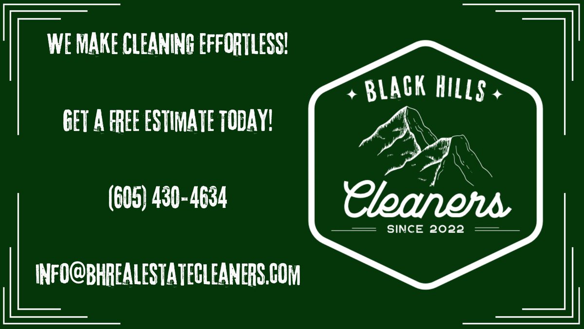 Black Hills Cleaners tweet media