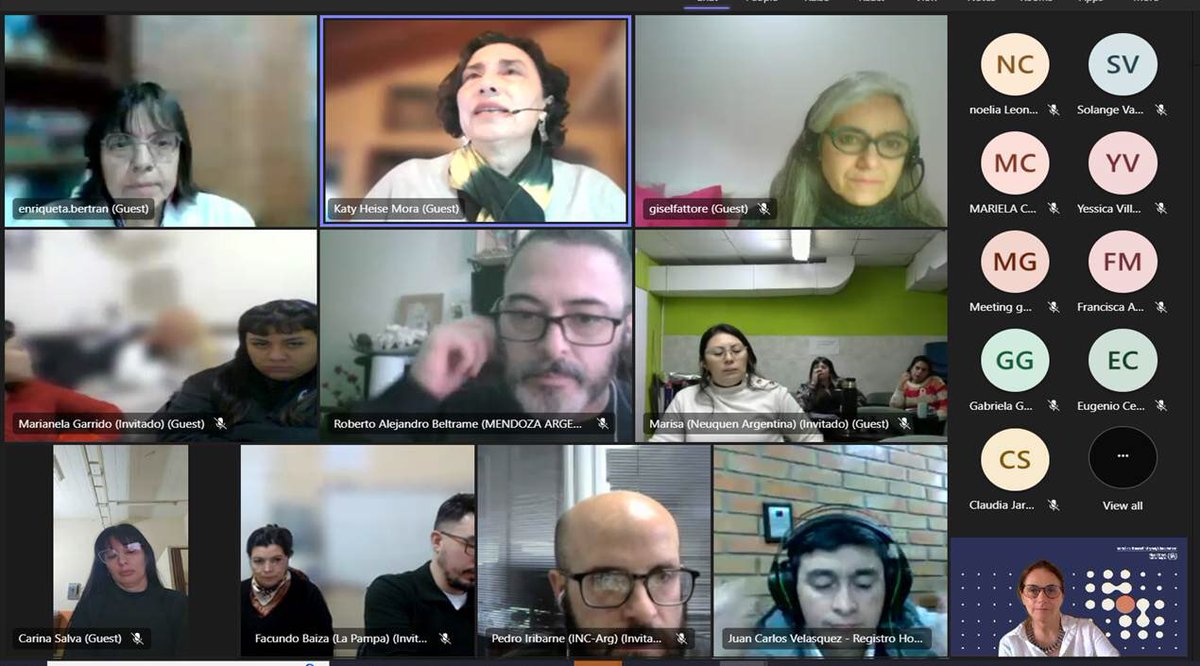 Finalizando hoy el <a href="/GICR_IARC/">GICR at IARC</a> Curso virtual en codificación de tumores para registradores deArgentina, Chile y  Uruguay con ayuda del 🇦🇷INC Argentina. Muchas gracias a las docentes GICRNet <a href="/katyheise/">katyheise</a> y Enriqueta Bertran!