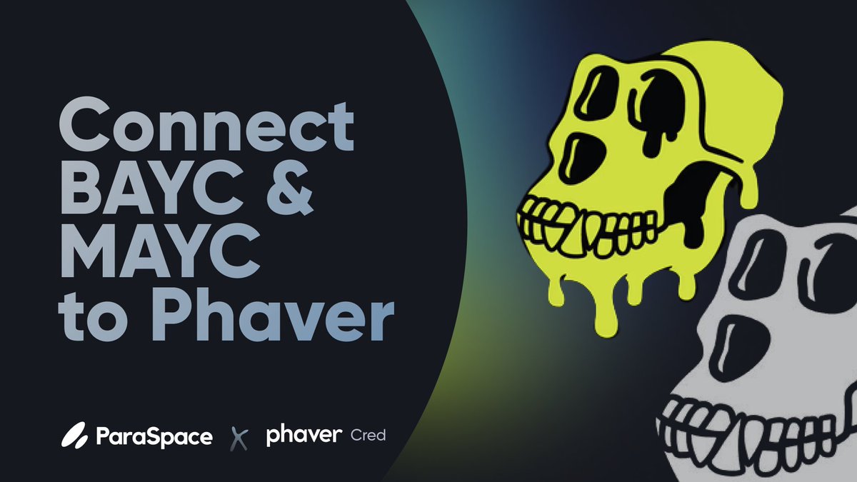 ai_socialdao's tweet photo. Have you staked your @BoredApeYC or Mutant Ape on @ParaSpace_NFT for some liquidity? 

Phaver partnered with ParaSpace to enable your staked BAYC and MAYC to earn risk-free yield on Phaver 💜

Download Phaver &amp; start earning Phaver Cred today 🪂
Info 👉 https://t.co/k6nUJLRVp1 https://t.co/2naeklsllN
