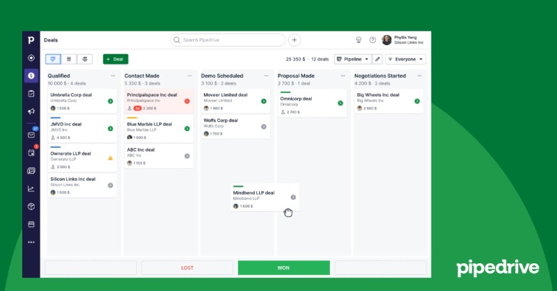 pipedrive's tweet photo. Switch to the most easy-to-use, intuitive CRM you'll ever use. Affordable, customizable and made for scaling businesses across industries.