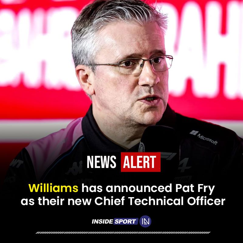 InsideSportIND's tweet photo. Pat Fry will begin his tenure with Williams starting from the 1st of November, 2023 😍🏁
#PatFry #WilliamsF1 #FIA #Insidesport #F1 #F12023 https://t.co/YtUB6o7bSo