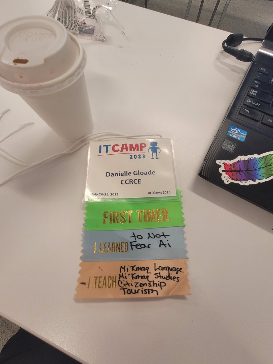 First-year attending the IT camp. Originally I attended this camp to gain knowledge on how to 'catch' students using AI. I will be leaving camp using AI as a tool for my practice in the classroom. Totally mind blown and excited for September. #ITCamp2023 #Growth #learning