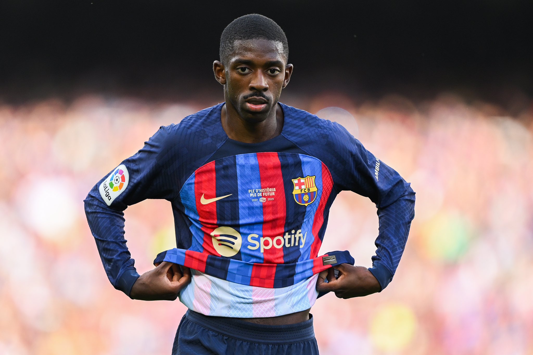 Fabrizio Romano on Twitter: "Paris Saint-Germain started contacts to  potentially activate Ousmane Dembélé release clause, €50m until July 31  🔴🔵 The possibility is being discussed, as @FabriceHawkins @Santi_J_FM  called. Nothing done as